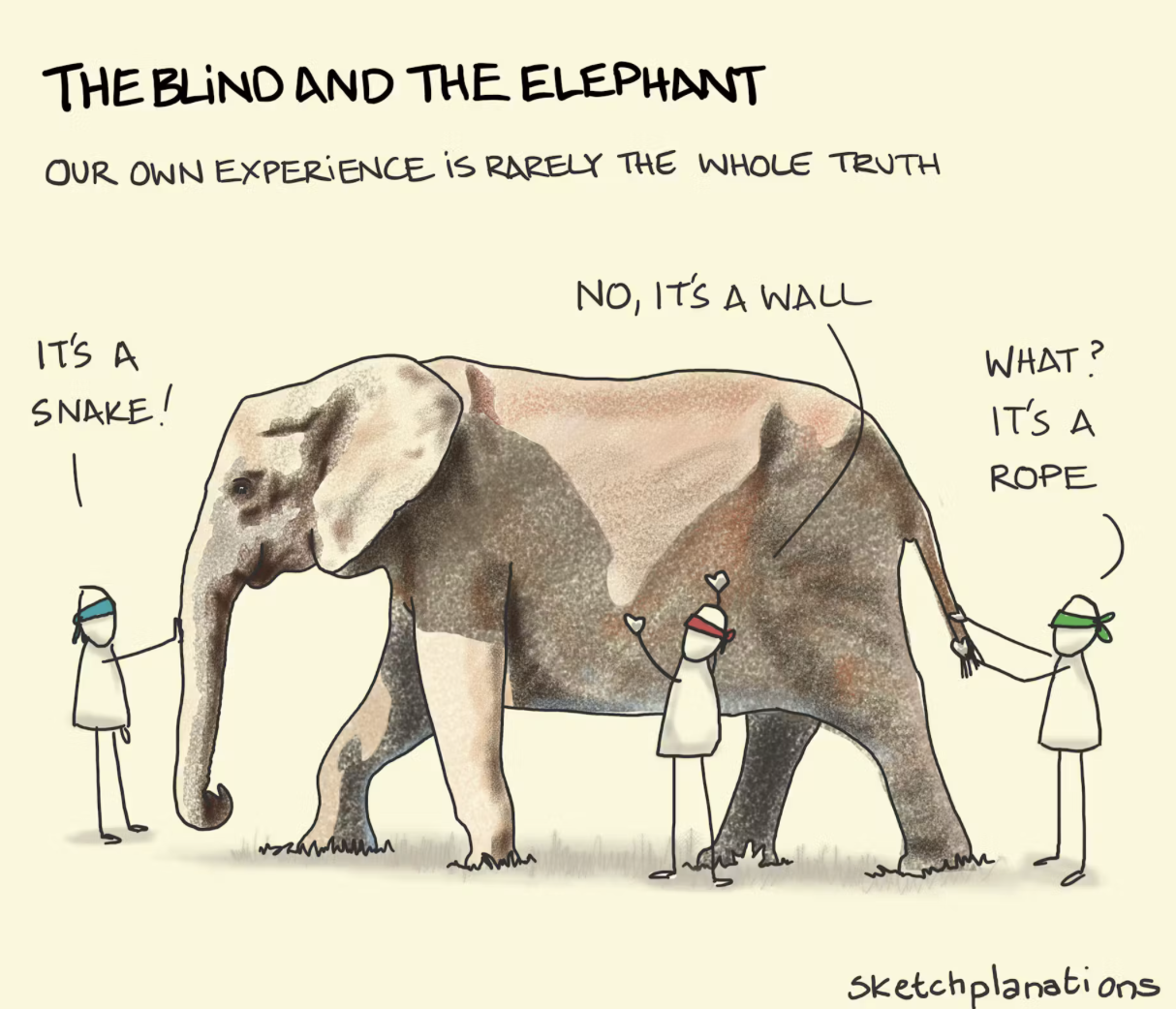 The Blind and the Elephant